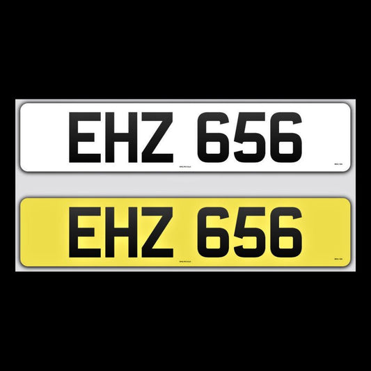 EHZ 656 NI Number Plates From In2registrations