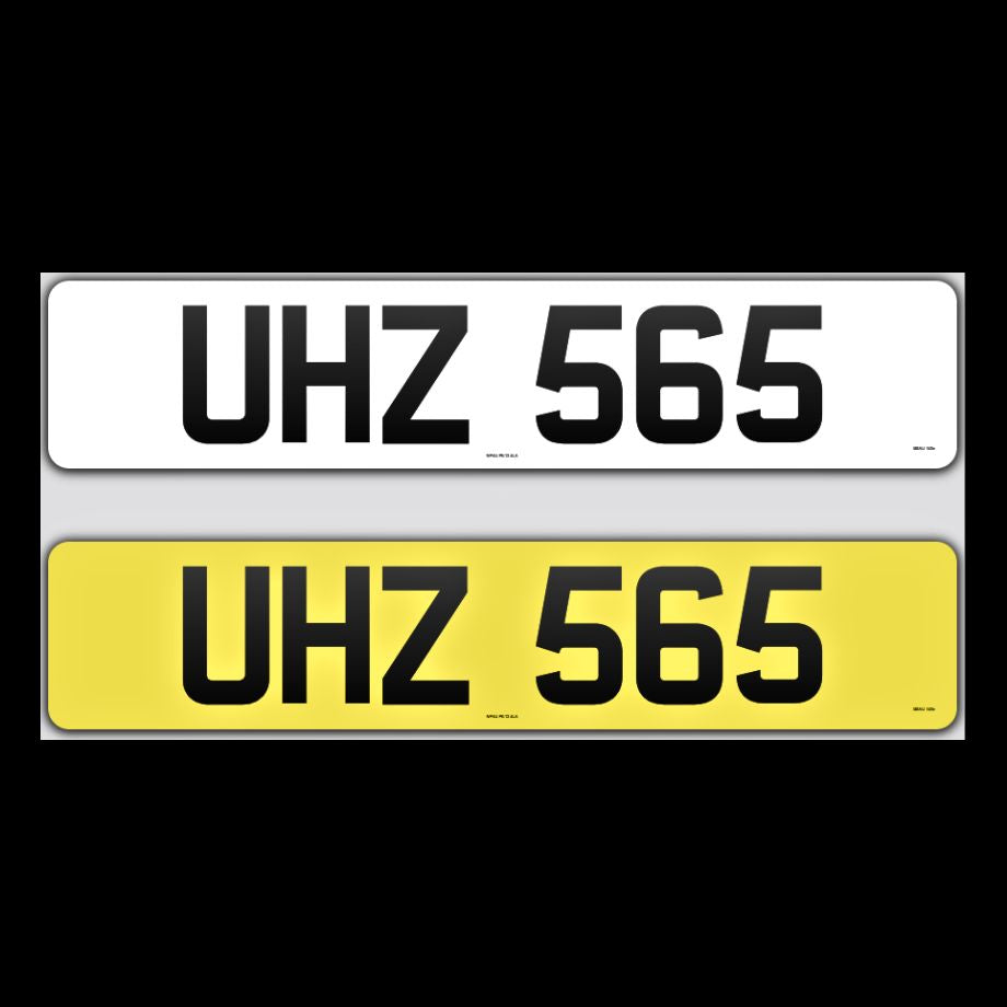 UHZ 565 NI Number Plates From In2registrations