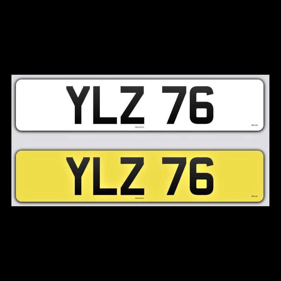 YLZ 76 NI Number Plates From In2registrations
