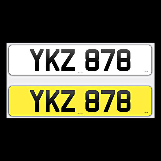 YKZ 878 NI Number Plates From In2registrations