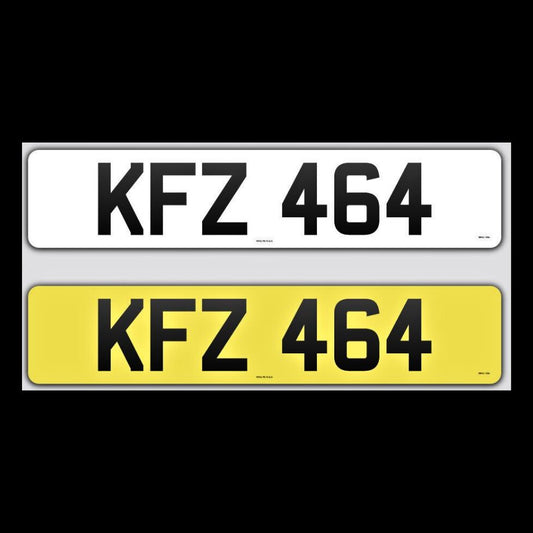 KFZ 464 NI Number Plates From In2registrations