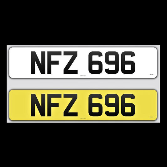 NFZ 696 NI Number Plates From In2registrations