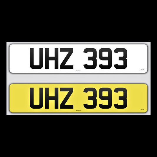 UHZ 393 NI Number Plates From In2registrations