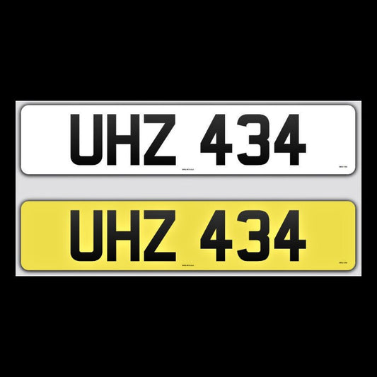 UHZ 434 NI Number Plates From In2registrations