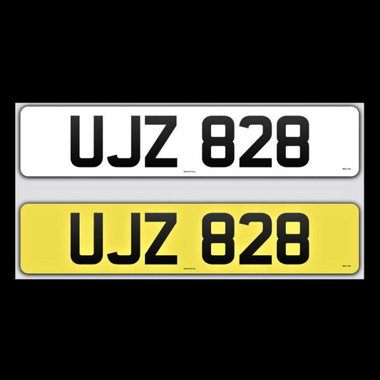 UJZ 828 NI Number Plates From In2registrations