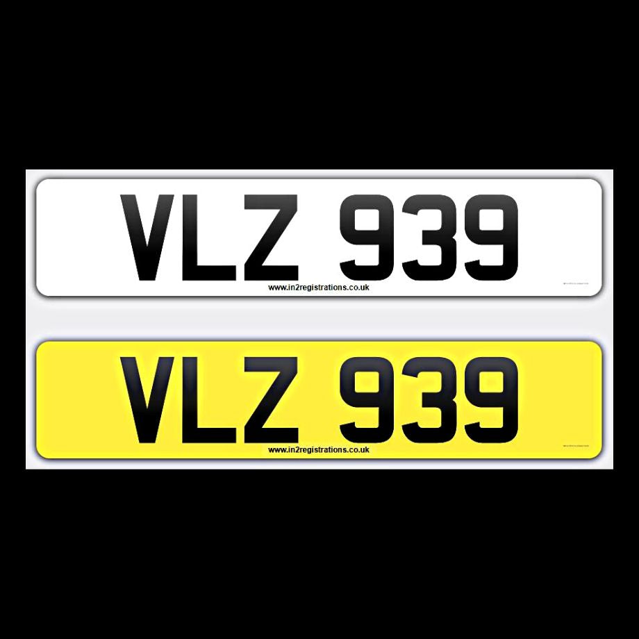 VLZ 939 NI Number Plates From In2registrations